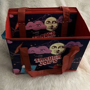 Trader Joe's Tote Bag with Moon Design